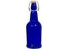 1/2 Liter Cobalt Blue E.Z. Cap Bottles - 12/Case