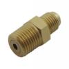 Nipple, Brass MPT Male Connector 1/4 X 1/4 adapter for BeerGun with check valve