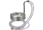 Wort Chiller Stainless 25' x 3/8 inch w/tubing