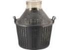 Demijohn Glass 4 Gallon Wide Mouth with Lid