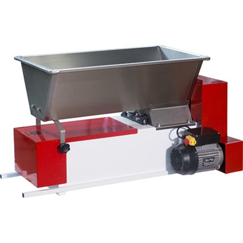 EnoItalia Electric Crusher/De-Stemmer Painted with Stainless Steel Hopper (Stand not included)
