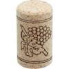 7x1 3/4 First Quality Pore Filled Straight Wine Corks 100/bag