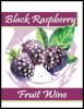 Blackberry Fruit Wine Labels 30/pk