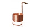 Wort Chiller Copper 50' x 1/2 inch w/brass fittings (Super Chiller for heavy duty kettles)