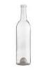750ml Clear Bordeaux Style Bottles - Punted Cork Finish 12/Case