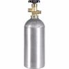 CO2 Cylinder 2.5# Aluminum USED, filled