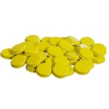 Crown Caps, Yellow with oxyliner (144 Pack)