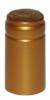 PVC Shrink Capsules, Solid Bronze 30/ct (Small)